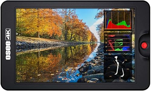 Miniatura 2 de osee T7 7 pulgadas versión mejorada 3000 liendres Ultra brillante luz diurna visible FHD DSLR Monitor de campo 3D LUT HDR 4K HDMI entrada y salida