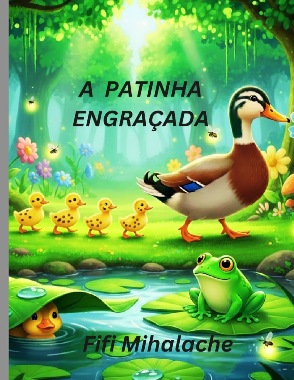 A PATINHA ENGRAÇADA: Para crianças com idades entre 4 e 8 anos