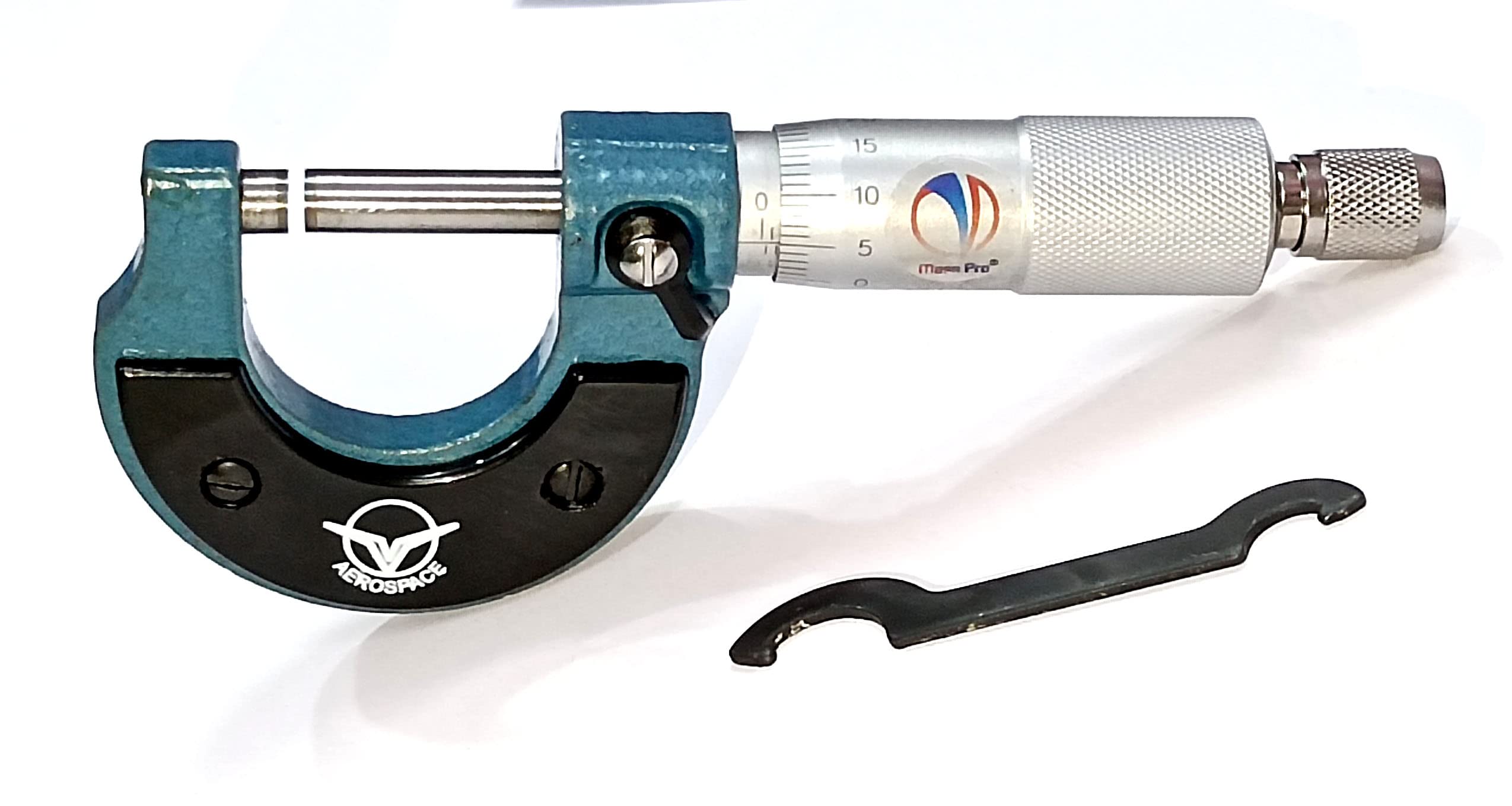 Sponsored Ad - 1x Micrometer 0~25mm Aerospace Micrometer Outside Micrometer/Screw Gauge Measuring Tool Micro-Meter with Storage Box (0~25 x 0.01mm)