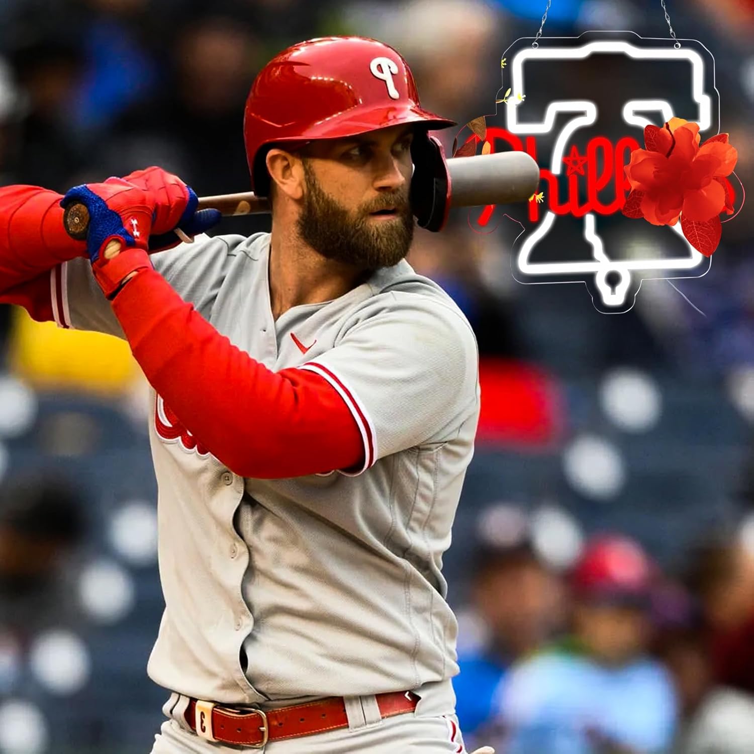 Pugna Baseball Neon Signs for Wall Decor Neon Lights for Bedroom Led Business Signs Suitable for Man Cave Bar Pub Restaurant Christmas Gift Art