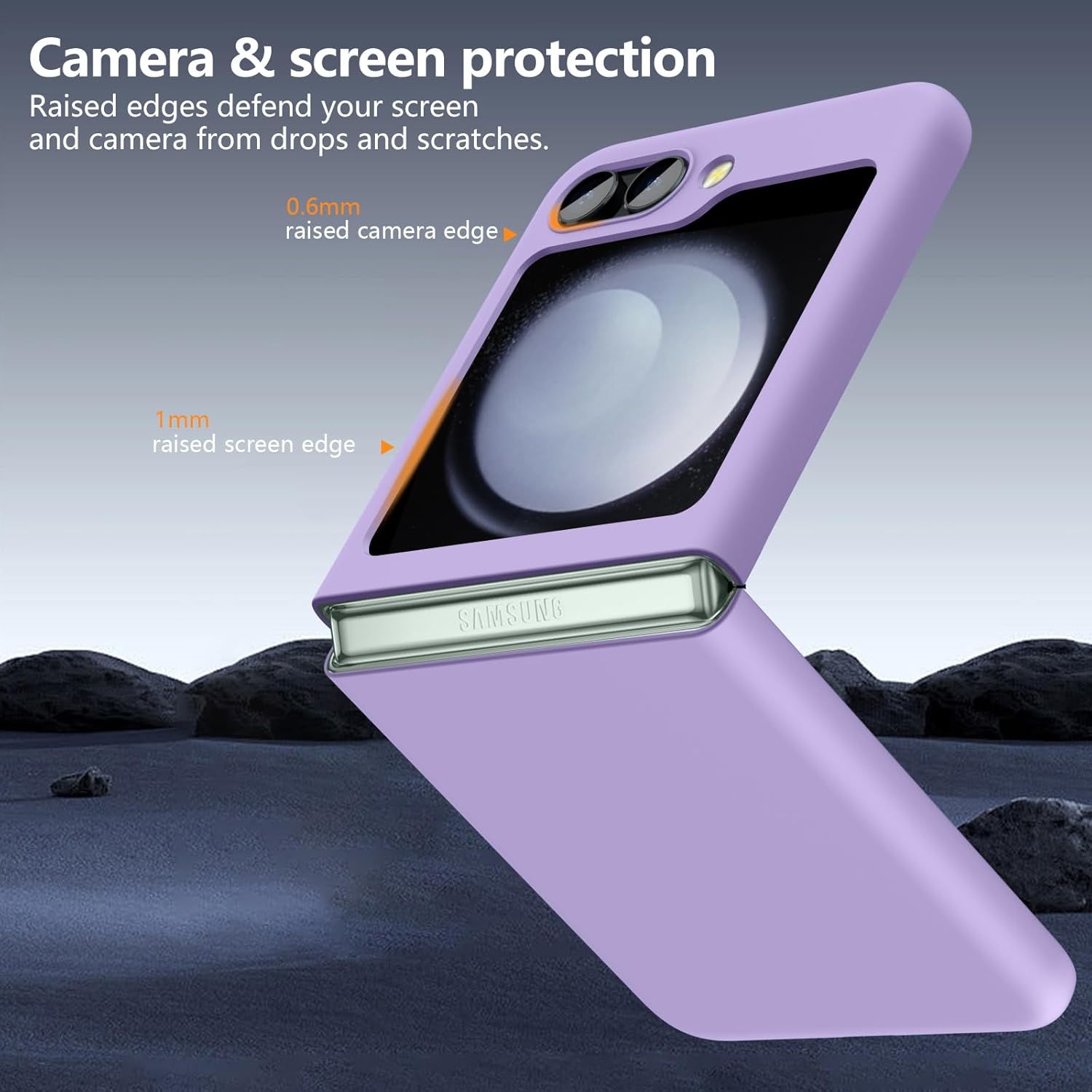Magnetic for Galaxy Z Flip 6 Case, Compatible with Wireless Charging, Slim Anti-Yellow Matte Hard PC Protective Cute Case for Galaxy Z Flip 6, Pink(13-76)