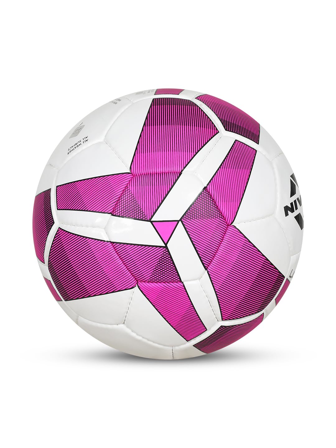Nivia LATINO PU Football ( Size: 5, Color : White/Red, Ideal for : Training/Match )-image-17