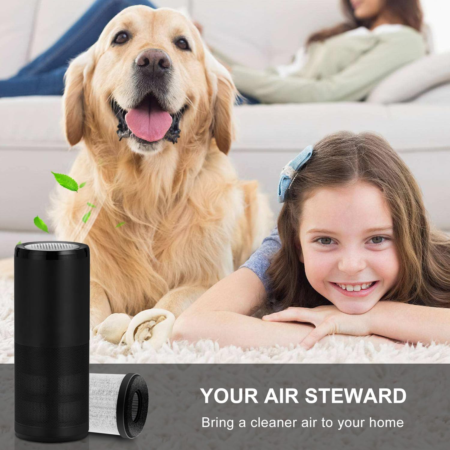 AP-P60FL Replacement HEPA Filter Compatible with Homedics AP-P60 Total Clean Portable Air Purifier, Replace Part AP-P60FL, H13 3-Stage Filtration, 6-Pack - Image 7