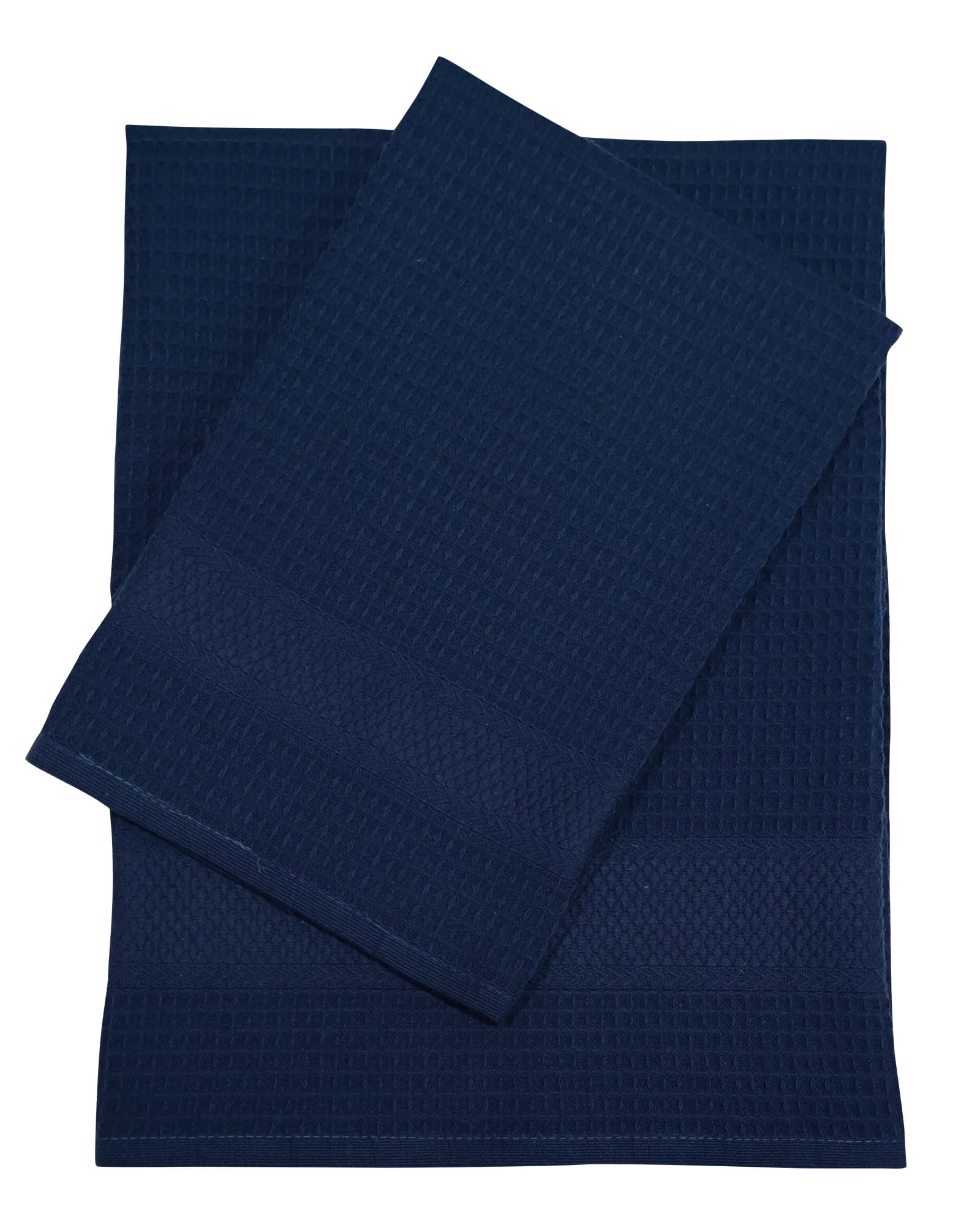 Set Asciugamani Ca' D'Oro Nido D'Ape - Coppia In Cotone Piquè Tortora - Foto 7