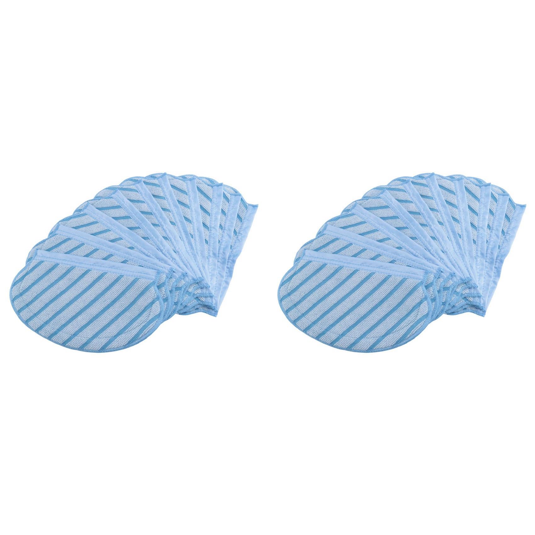 Vjsujehgy 20Pcs Mop Cloth Cleaning Pads for Ozmo 920 950 N8/T5/N5/N5S Series Vacuum Cleaner Parts Washable