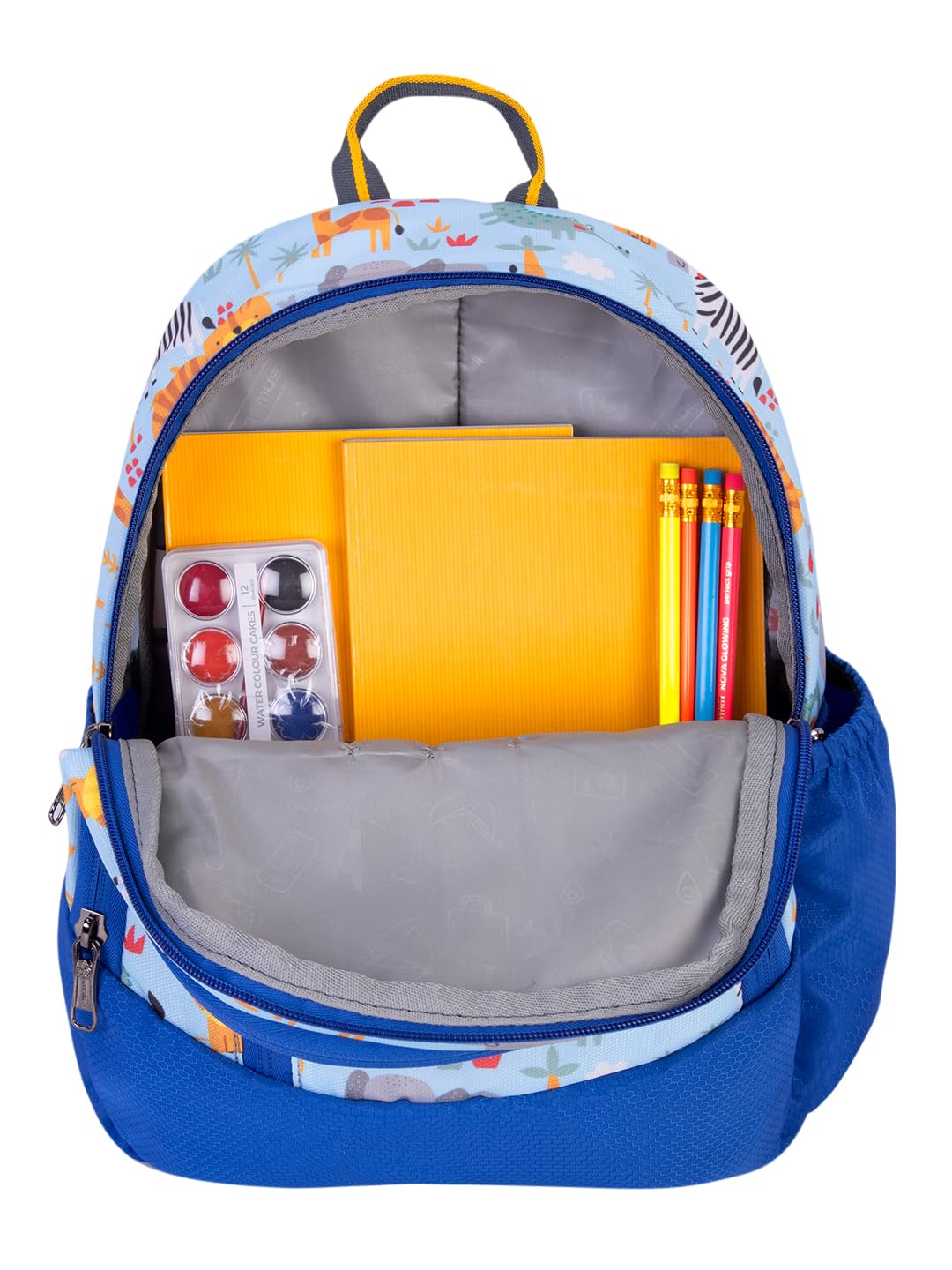 COSMUS TINY TOTS ANIMO torba szkolna z nadrukiem 20 l - 40 cm plecak dziecięcy idealny dla chłopców i dziewcząt w wieku 2-5 lat | plecaki na co dzień dla studentów