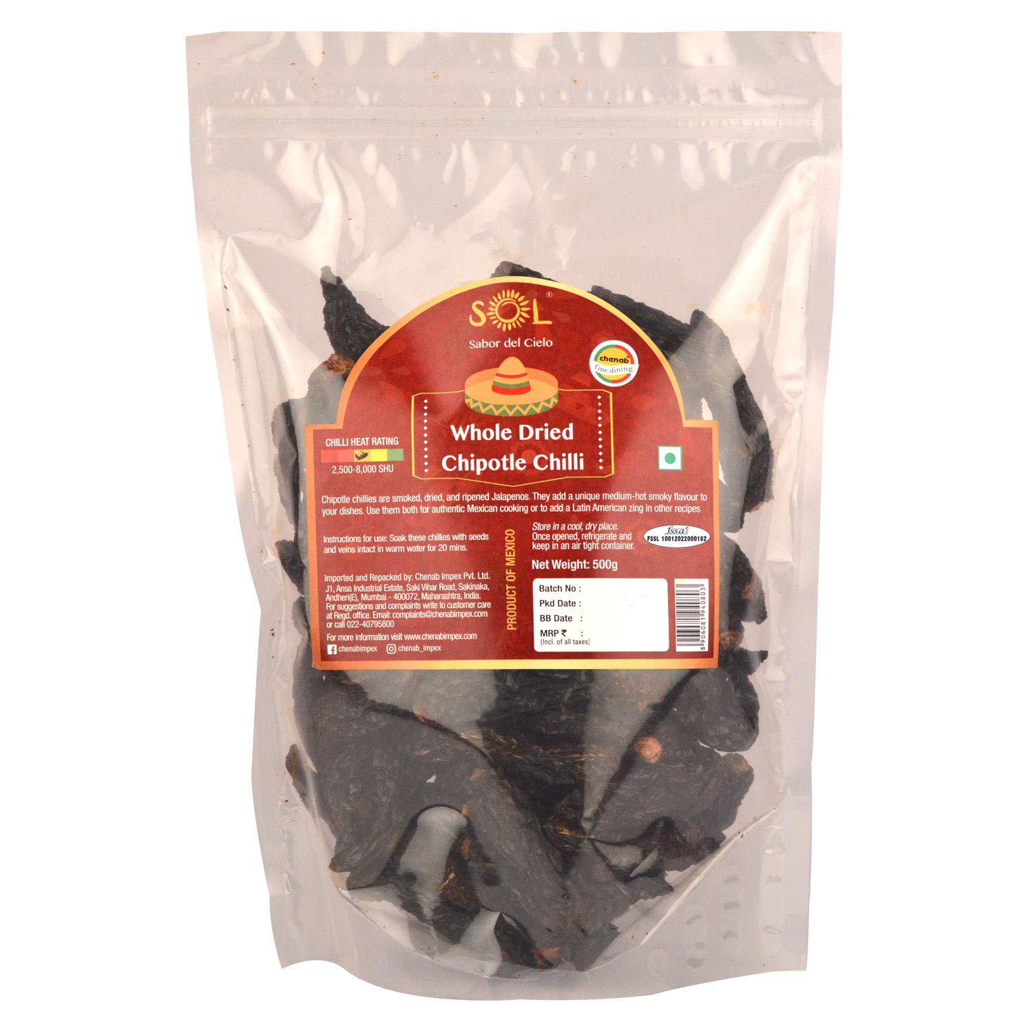 dried chipotle chilli