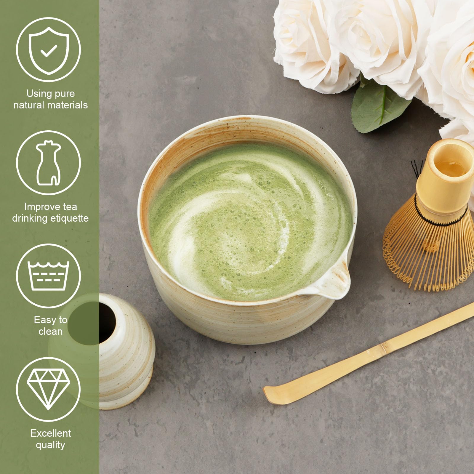 4Pcs Matcha Whisk Set - Image 3