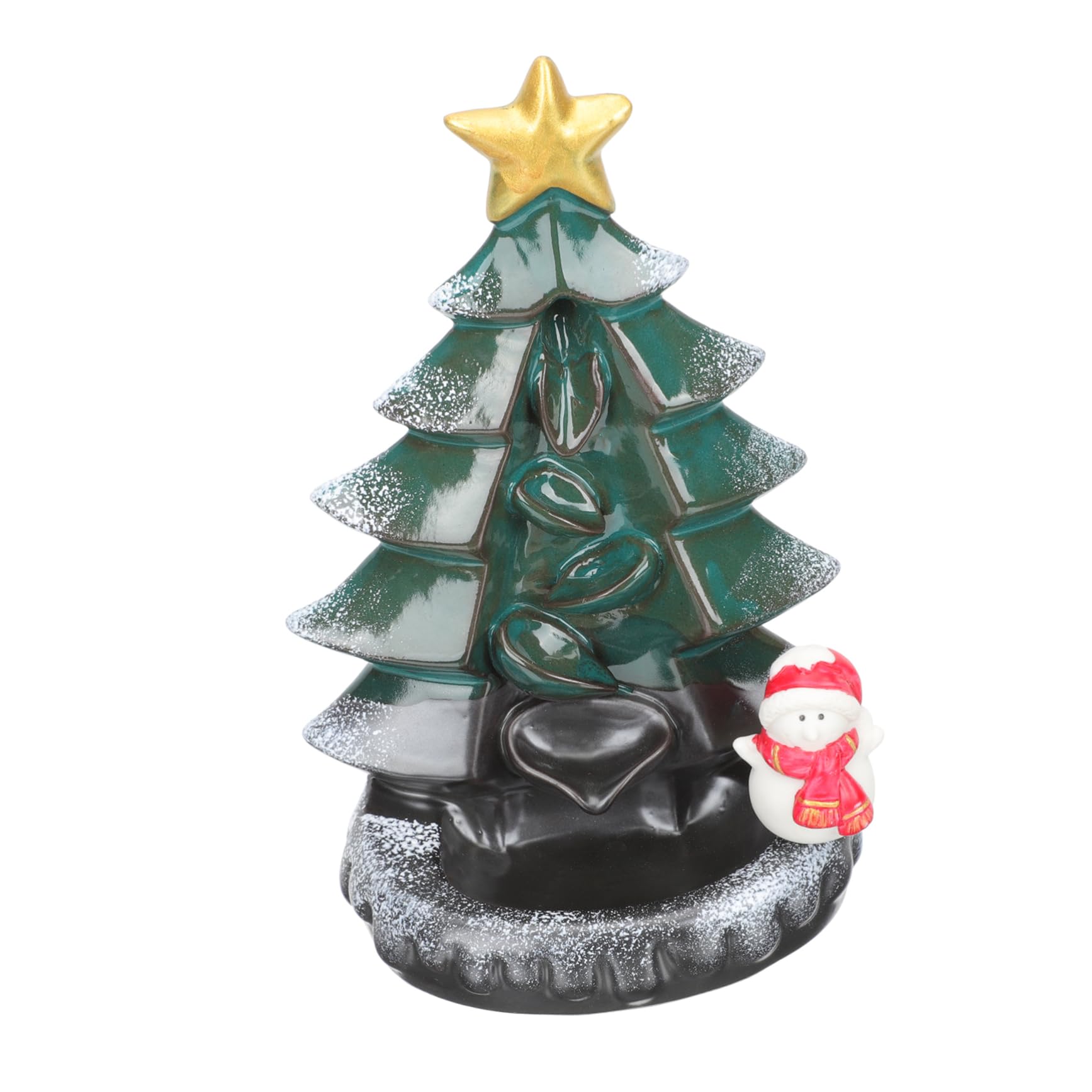 Weihnachtsbaum Weihrauchbrenner Rückfluss Sticks Festliche Dekoration Elegantes