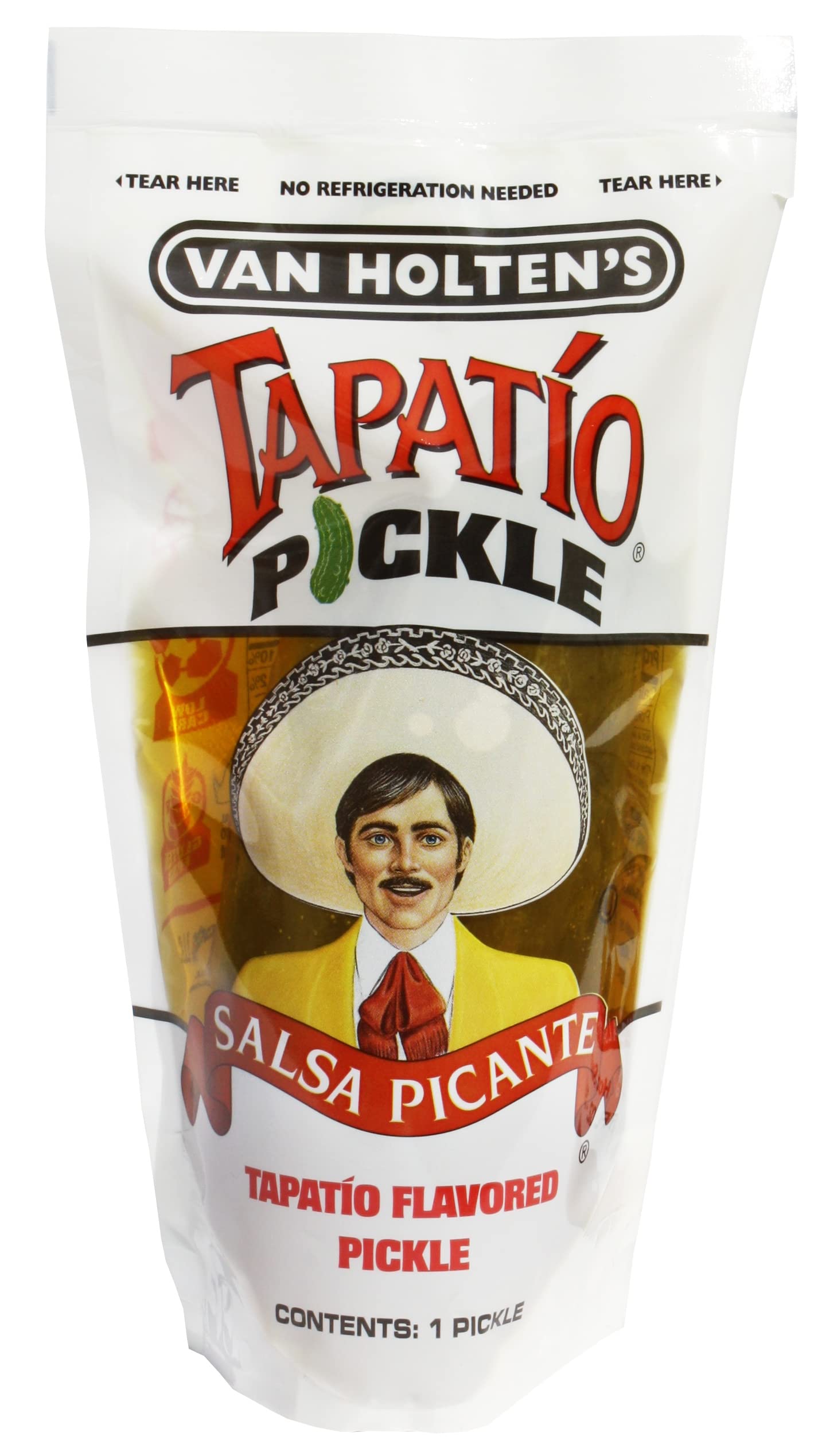 Van Holten's Pickles Jumbo Tapatio PickleInAPouch 12 Pack Buy