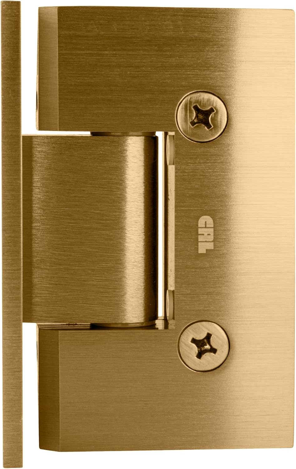 C.R. LAURENCE V1E037SB CRL Satin Brass Vienna 037 Series Wall Mount Hinge