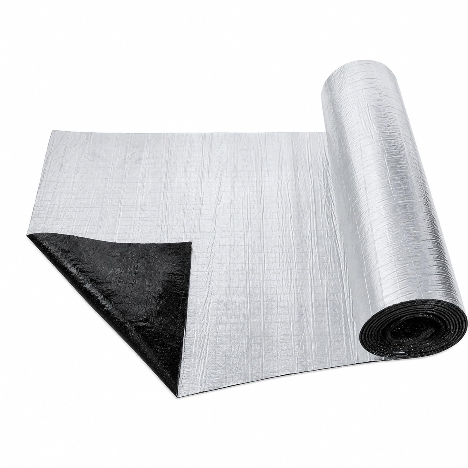 Tela Asfáltica Autoadhesiva Tejado,Cinta Impermeable para Asfalto,Cinta con Extra Adhesión de Aluminio,Resistencia a la Intemperie,para reparación de Cubiertas y Fisuras en Edificios