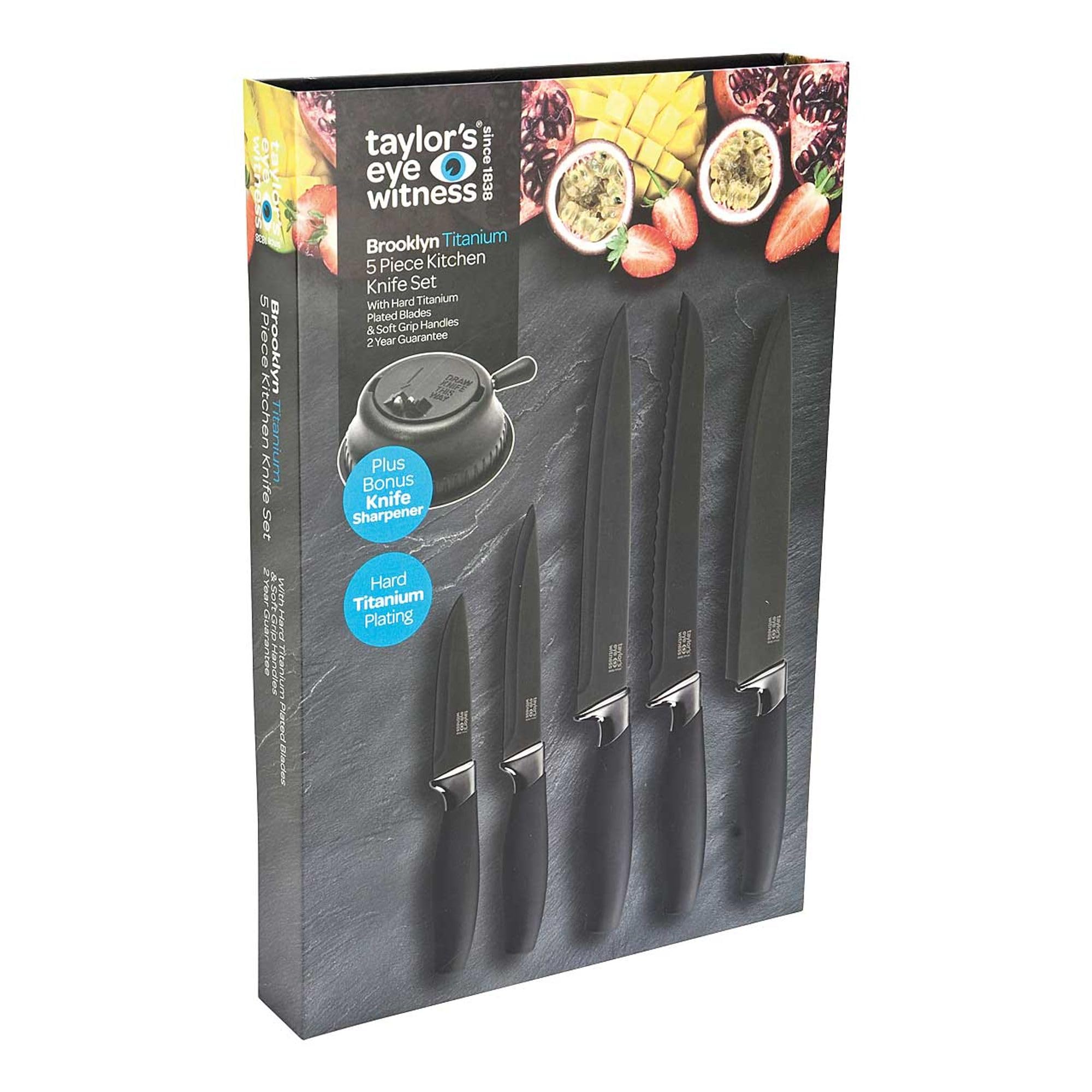 Taylors Eye Witness Messer-Set, Titan, 10UK363300UK10