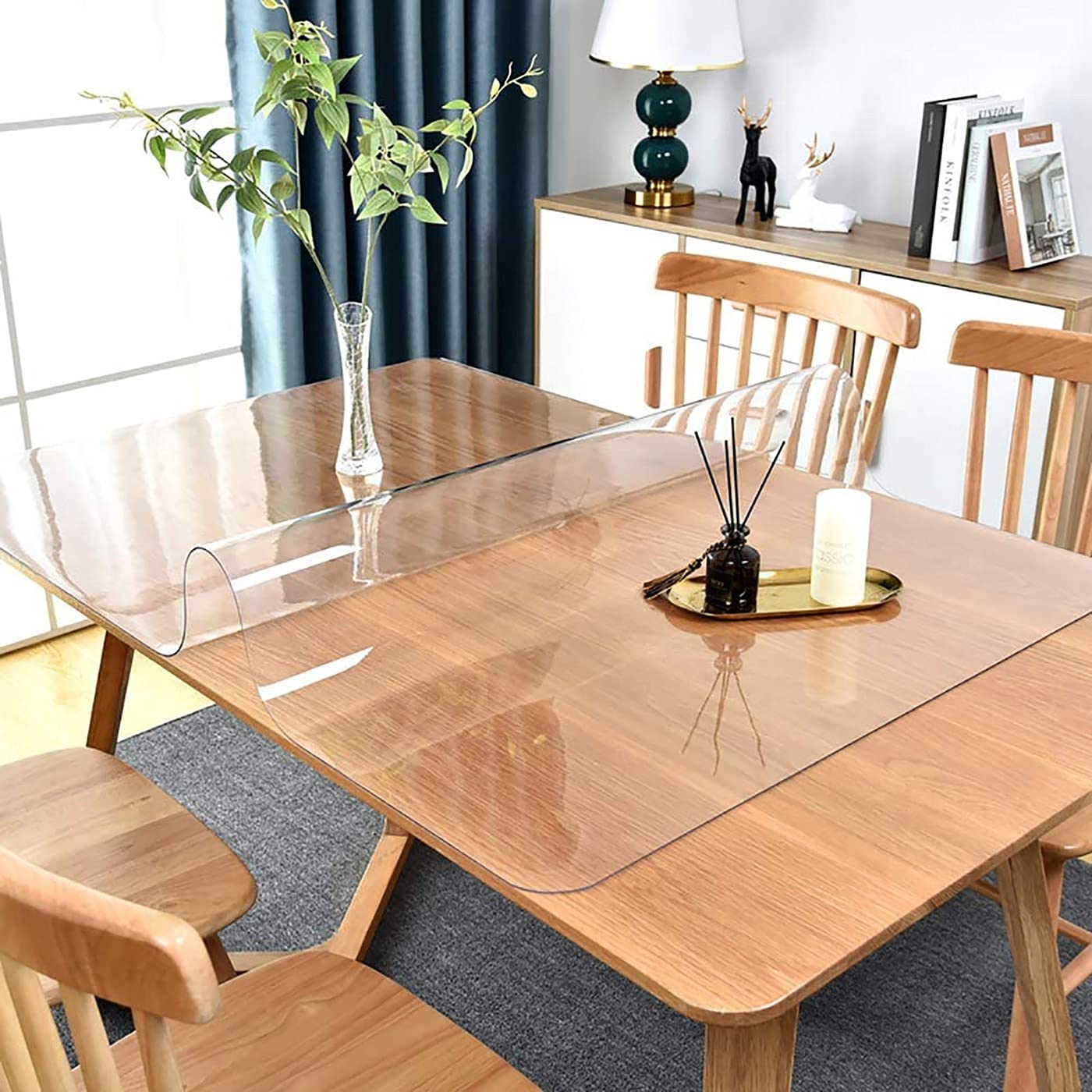 Protection De Table Transparente, Nappe En PVC Transparent