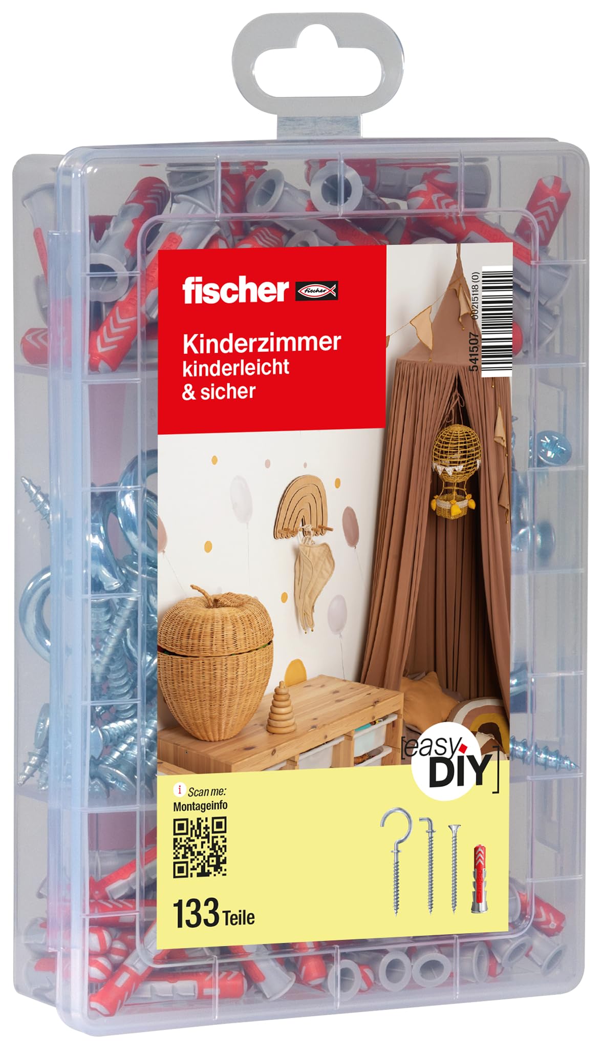 Meisterbox Fischer 541507 pour réussir vos travaux de maison