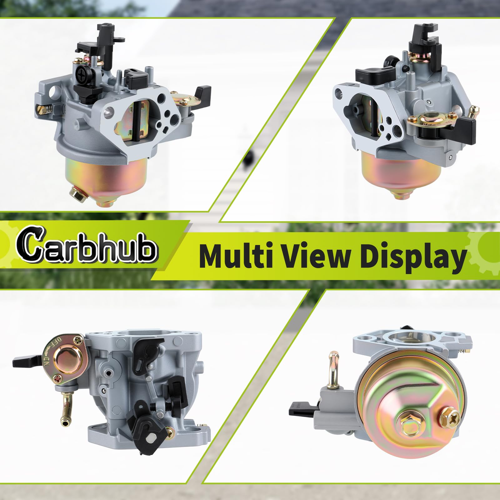 Harbot 16100-ZF6-V01 Carburador con filtro de aire 17210-ZE3-505 Filtro
