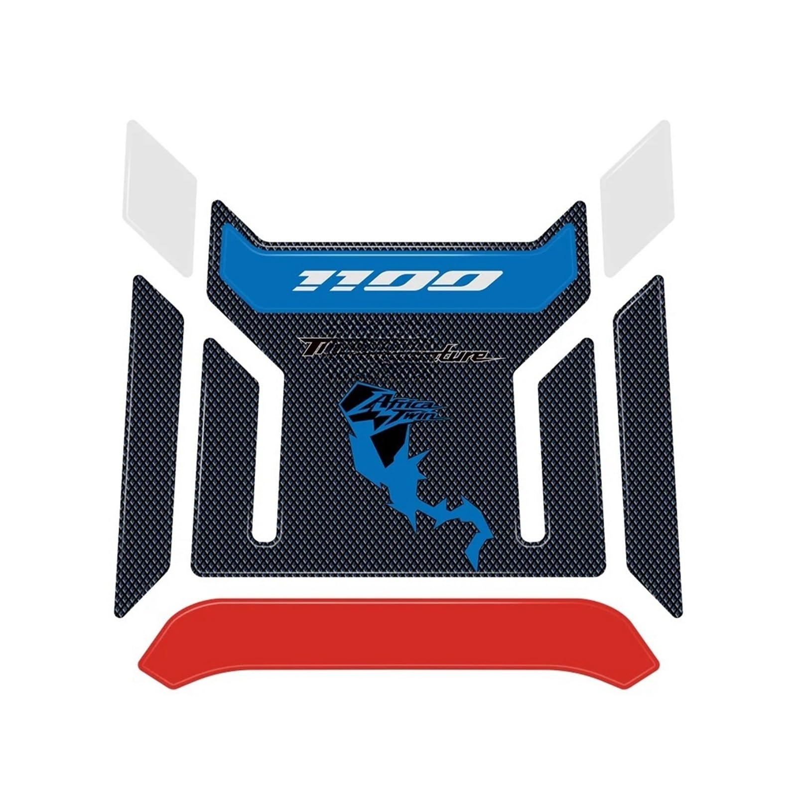 Sbdjgdsls Tank Pad -B For Crf 1100L For Africa Twin 2024 Crf1100l For Africa Twin Accessories Motorcycle 3D Epoxy Resin Sticker Protection Fuel Tank Fuel Tanks Pads