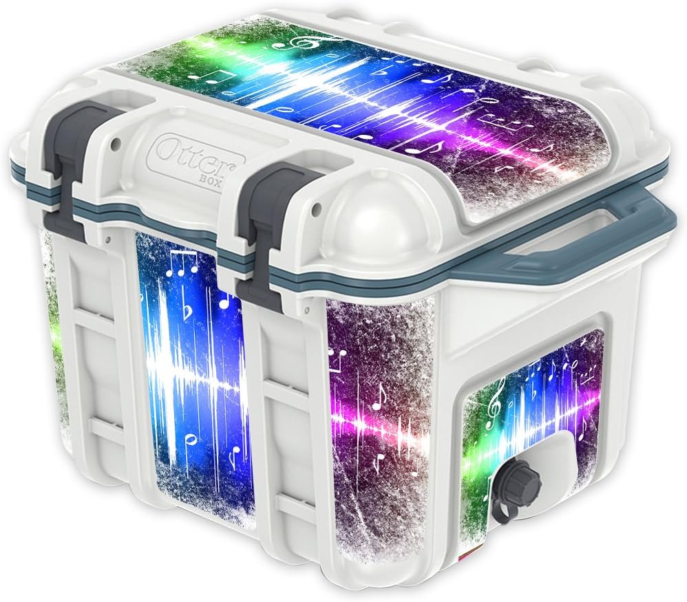 MightySkins (Cooler Not Included) Skin Compatible with OtterBox Venture 25 qt Cooler - Music Man | Protective, Durable, and Unique Vinyl Decal wrap Cover | Easy to Apply | Made in The USA