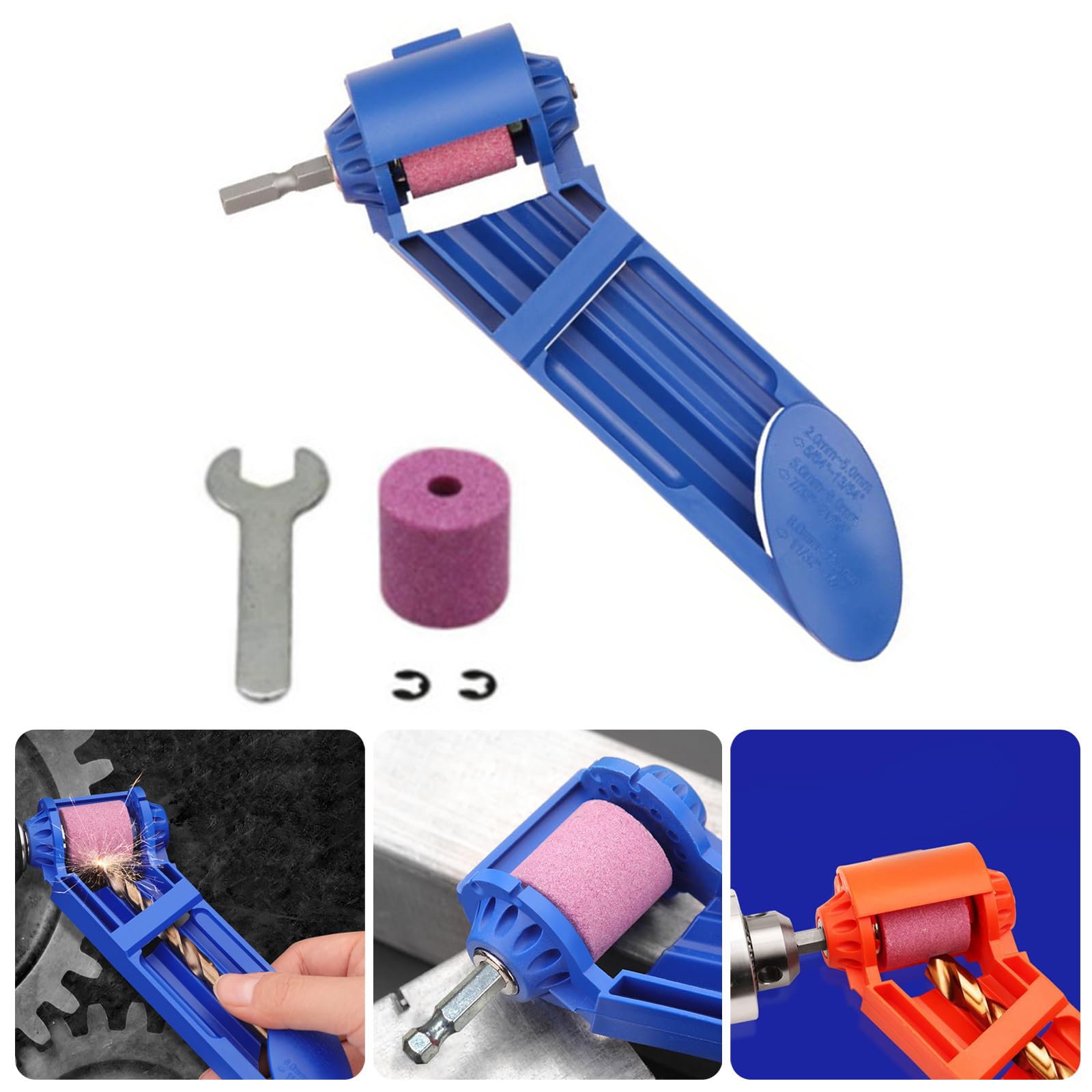 Drill Bit Sharpening Grinder Set with Accessories for Polishing Engraving and More for Hobbyists