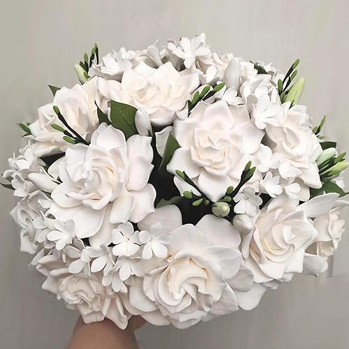 Miniatura 4 de Gardenia Veitchii - Siempre en Flor - Gardenia Jasminoides. Arbusto Perenne Fragante con Follaje Brillante y Flores Blancas Puras, Perfecto para
