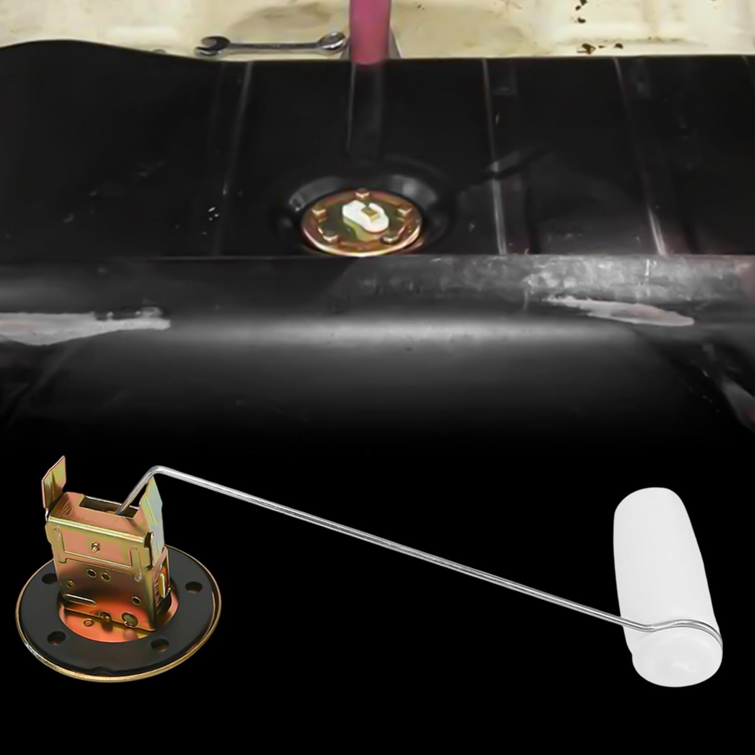 113919049D Fuel Tank Sending Unit With Seal & Screw Sender 1968F Fit For Standard Beetles 1968-1977 for Karmann Ghias 1974 for Things 1973-1974 for VW