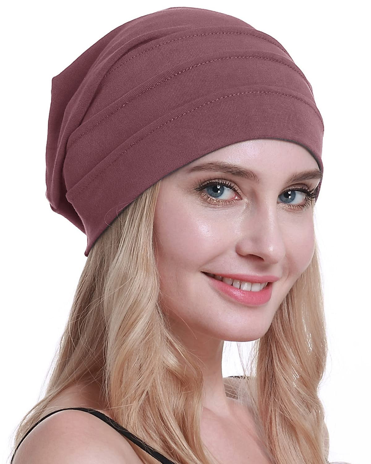 osvyo Baumwolle Chemo Hüte Soft Caps Krebs Kopfbedeckungen für Frauen Haarausfall versiegelt Verpackung