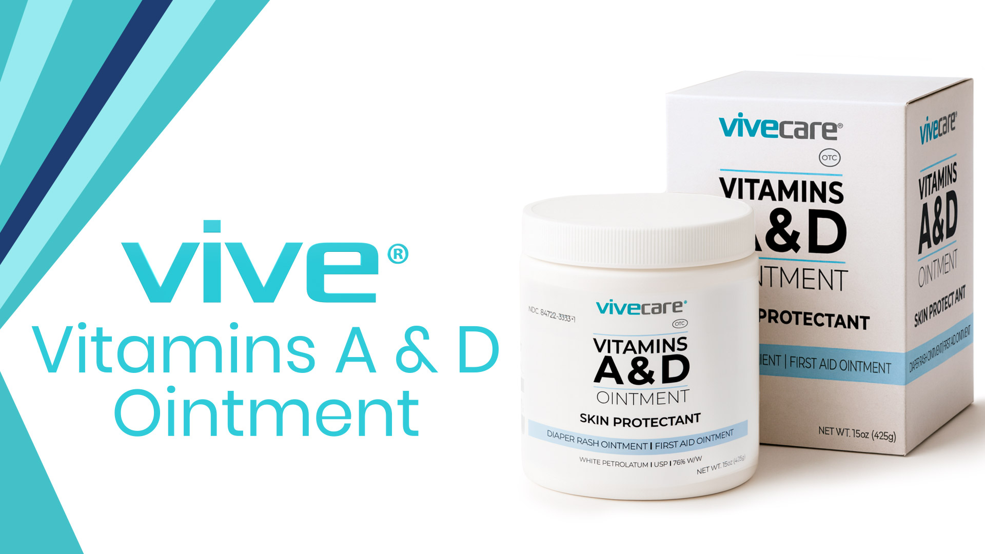 Amazon.com: ViveCare Vitamins A&D Ointment - Skin Protectant
