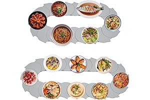 1m 360° Manual Swivel Adjustable Food Train