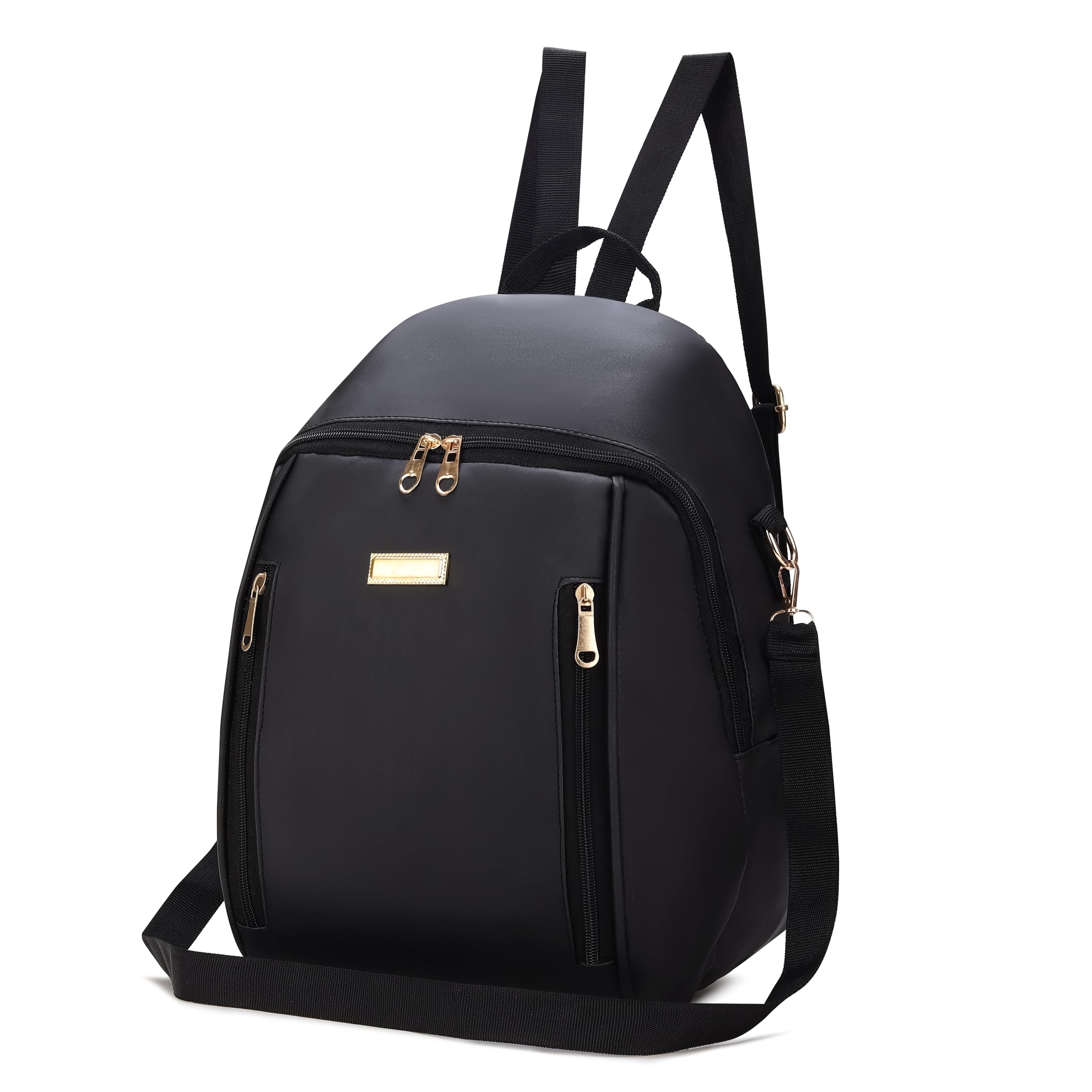 skugg 2025 New Artistic National Style Oxford Small Capacity Antitheft Women's Bag Generation Backpack Fashion Mini Backpack with Shoulder Strap Waterproof-Black-picture-23