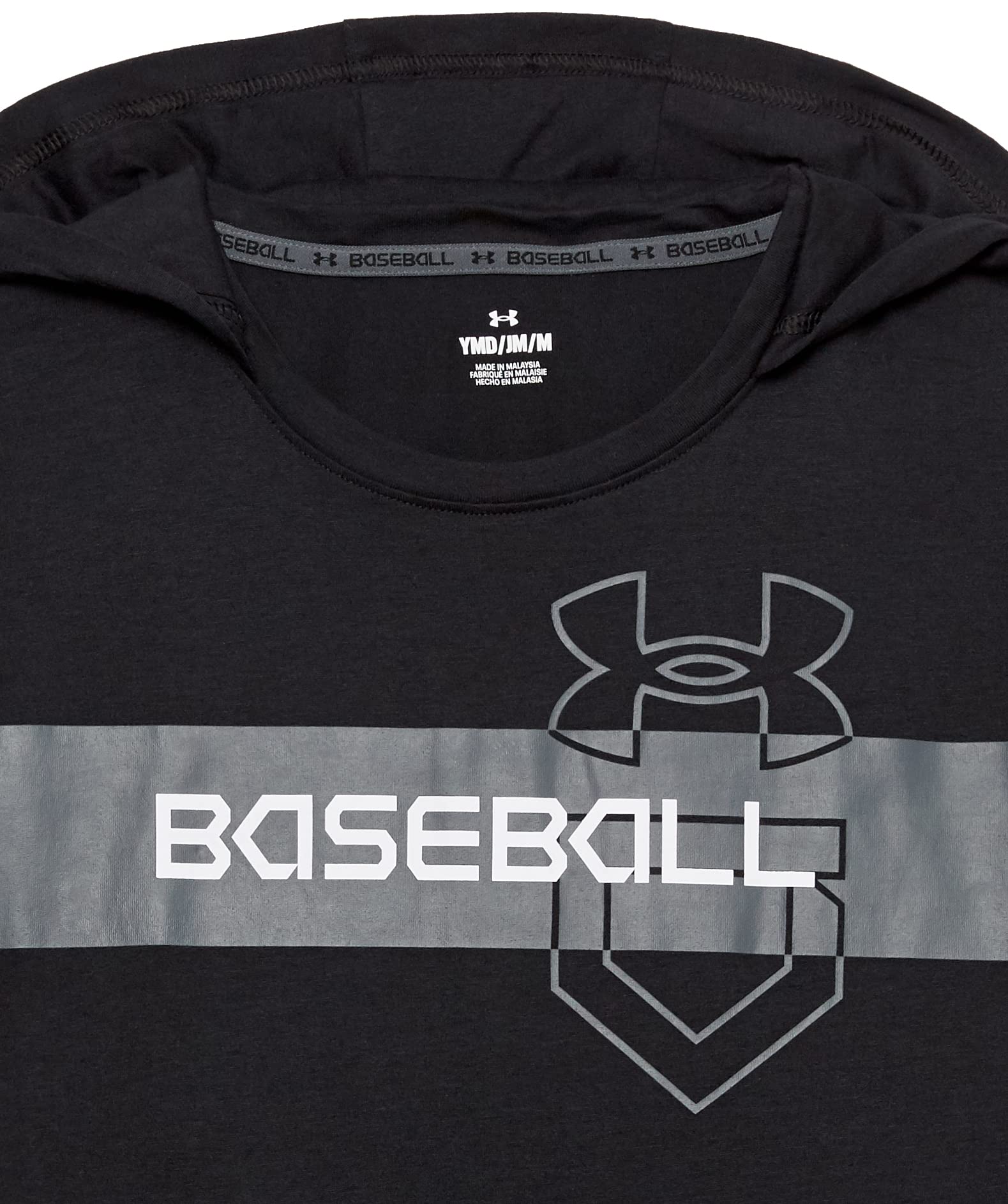 Under Armour Chłopięca bluza z kapturem z krótkim rękawem