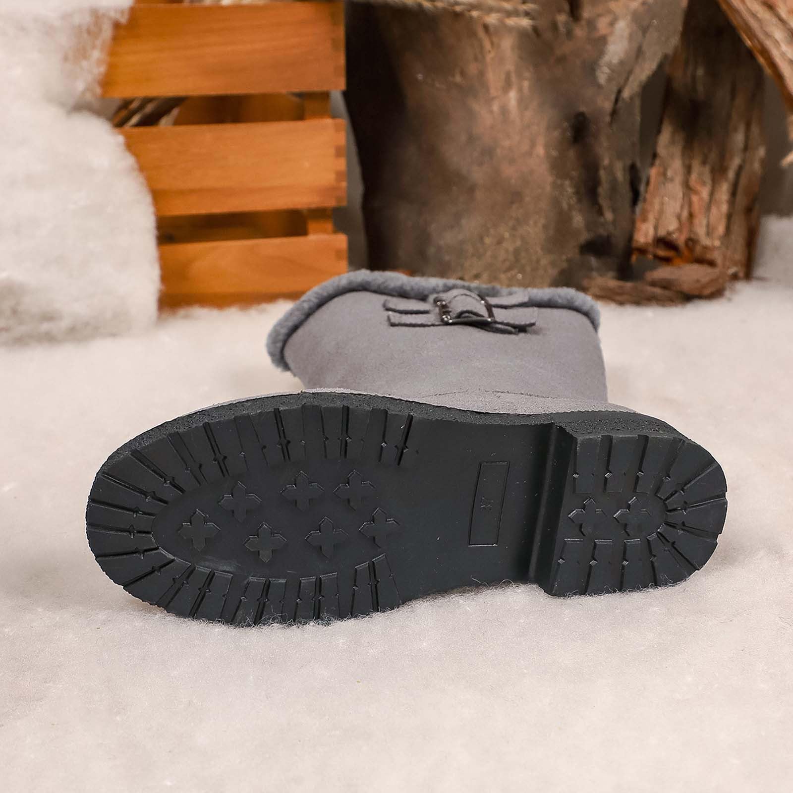 Stivaletti da Neve Donna Morbidi Foderati Casual | Materiale Morbido e Fodera Calda, Stivaletti Casual per Inverno e Passeggiate