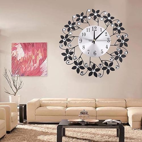 Miniatura 7 de Reloj de pared para decoración de sala de estar, moderno, 3D, silencioso, funciona con pilas, para dormitorio, cocina, oficina, decoración del
