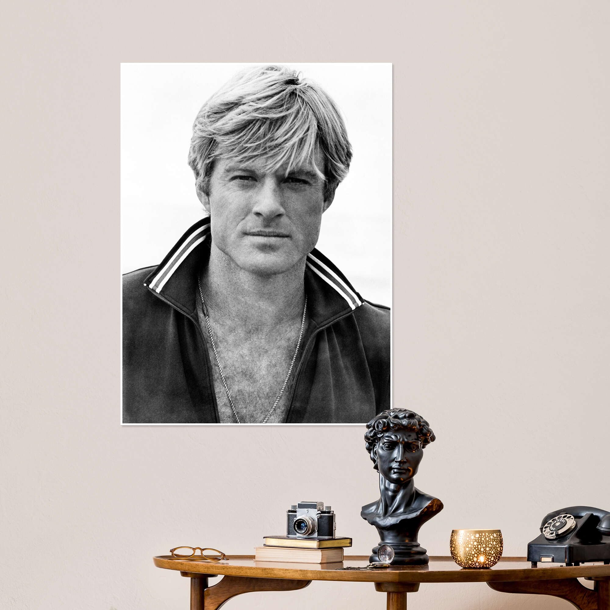 Robert Redford Poster Leinwand Druck - 30x45cm Wandkunst Dekoration