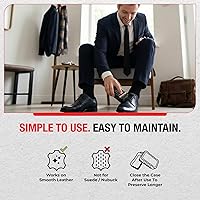 Vista 7 de Instant Express - Esponja de cuero para botas y zapatos para brillo - negro