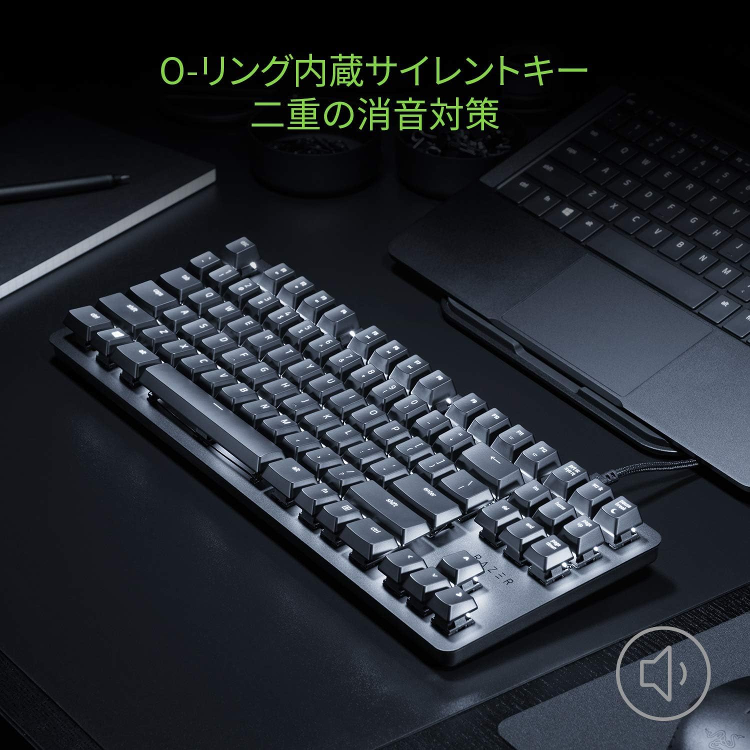 キーボード BlackWidow Lite JP RZ03-02640700-R3J1 Amazon | BlackWidow Lite JP メカニカルキーボード 静音 オレンジ軸