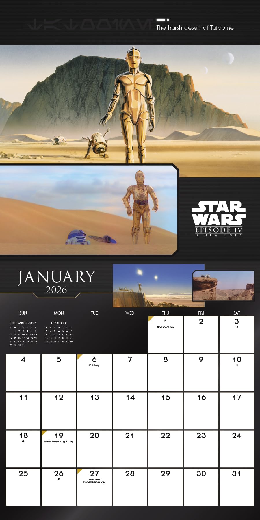 Amazon.com: DateWorks: Star Wars