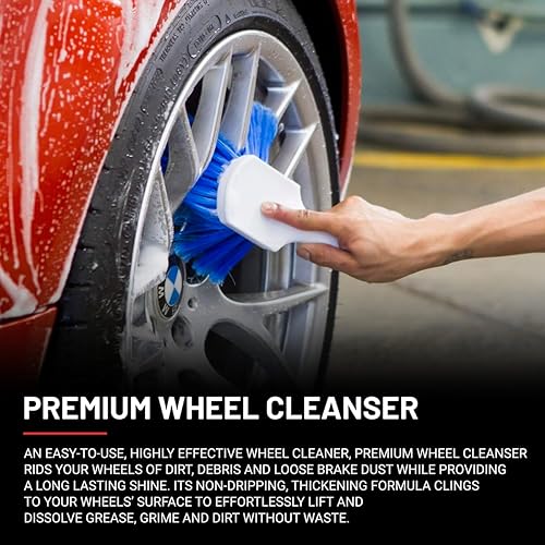 Miniatura 3 de Dr. Beasley's Limpiador de ruedas prémium para automóviles de 12 onzas líquidas, elimina el polvo, la suciedad y la grasa en las ruedas, se adhiere