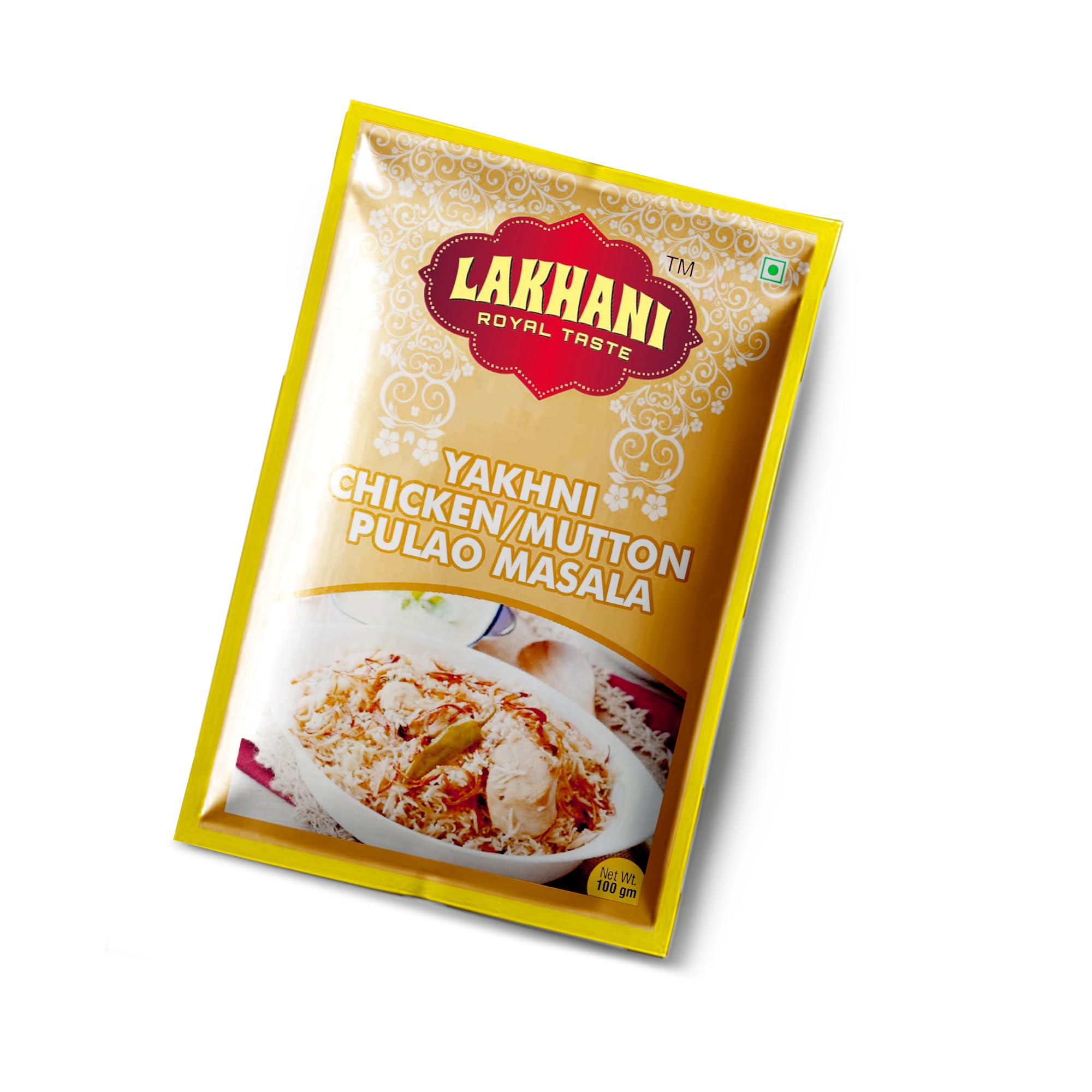 LAKHANI NonVeg Yakhni Pulav Masala - 100gm Unique Blend of Spices Rich Taste Spice for Regional & Traditional Recipes