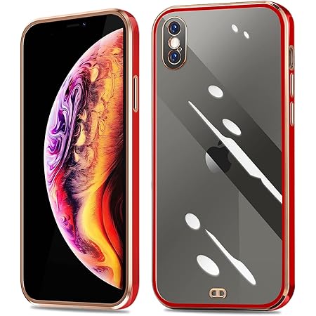 Iphone Xs X ケース サイドカラード バンパー風 ハイブリット クリア イエロー 公式の店舗