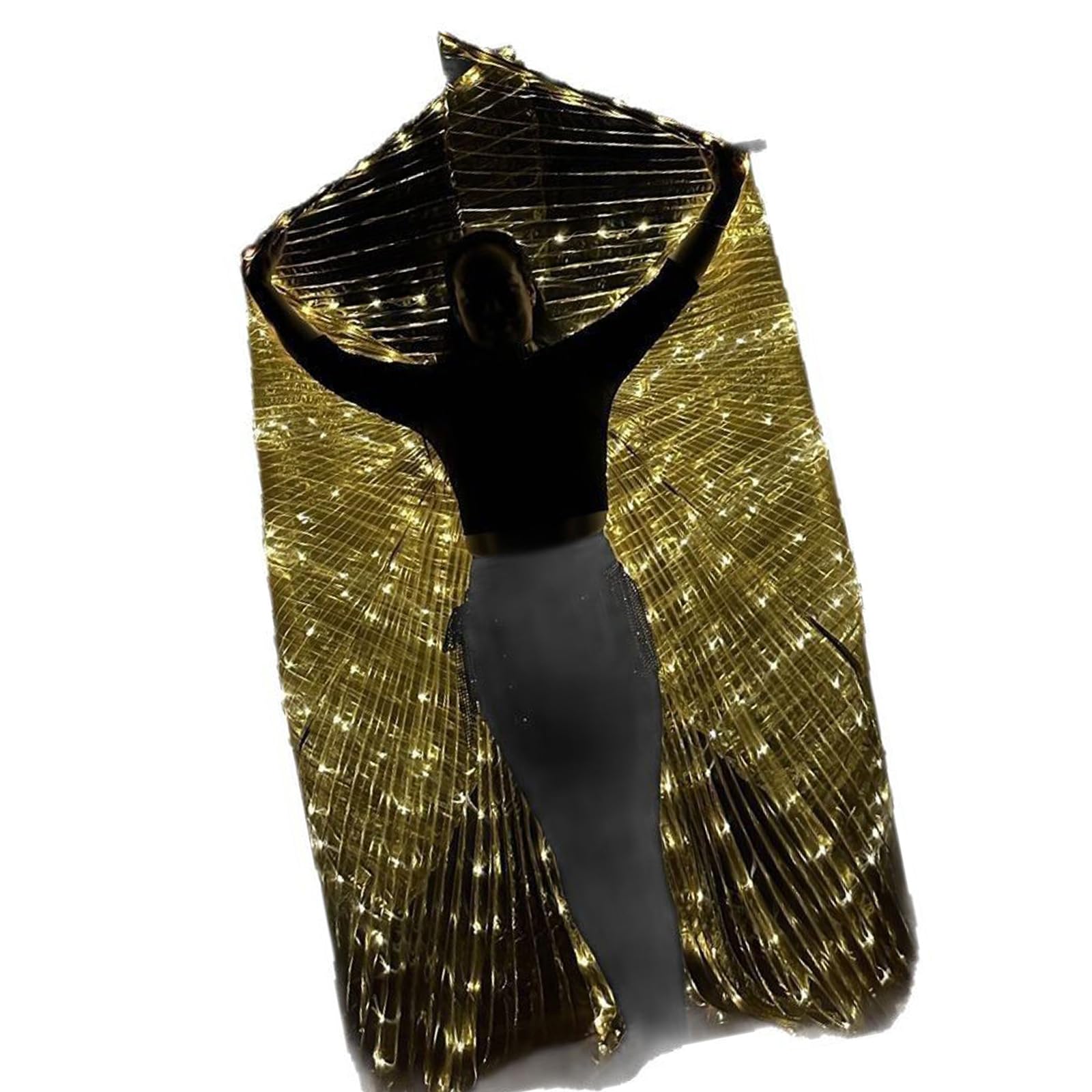 LED-Lichter, Bauchtanzflügel, Schmetterlingsengel, leuchtende Kleidung für Karneval, Halloween, Weihnachten, LED-Engel, leuchtet Bauchtanz Kostüme