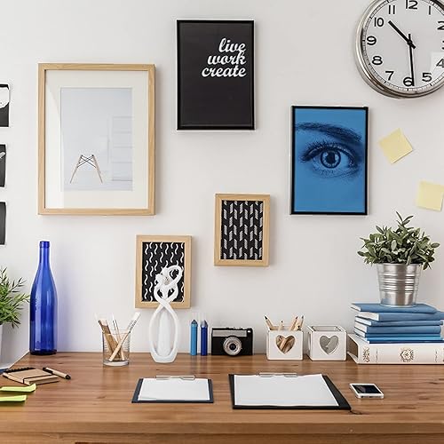 Miniatura 6 de HOMSFOU Figura de decoración para el hogar, personajes, figura de beso, estilo de escritorio, adorno de aniversario, decoración de mesa, estante