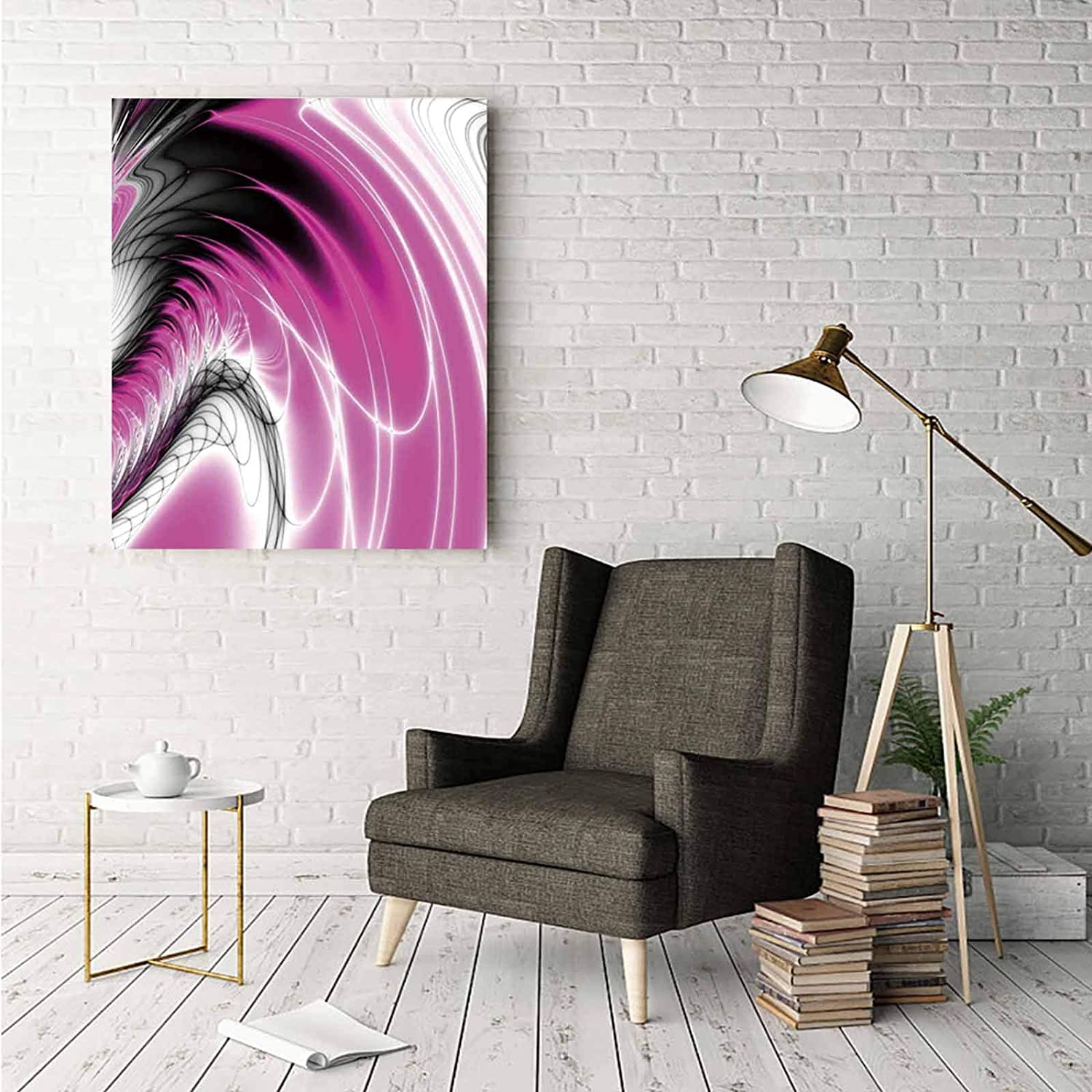 Amazon.co.jp: フラクタル 壁絵 絵画 モダン 30x40cm 壁絵 新築飾り