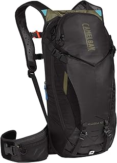 K.U.D.U. Protector 10 Dry Black/Burnt Olive - Zaino da uomo, taglia S/M 2018
