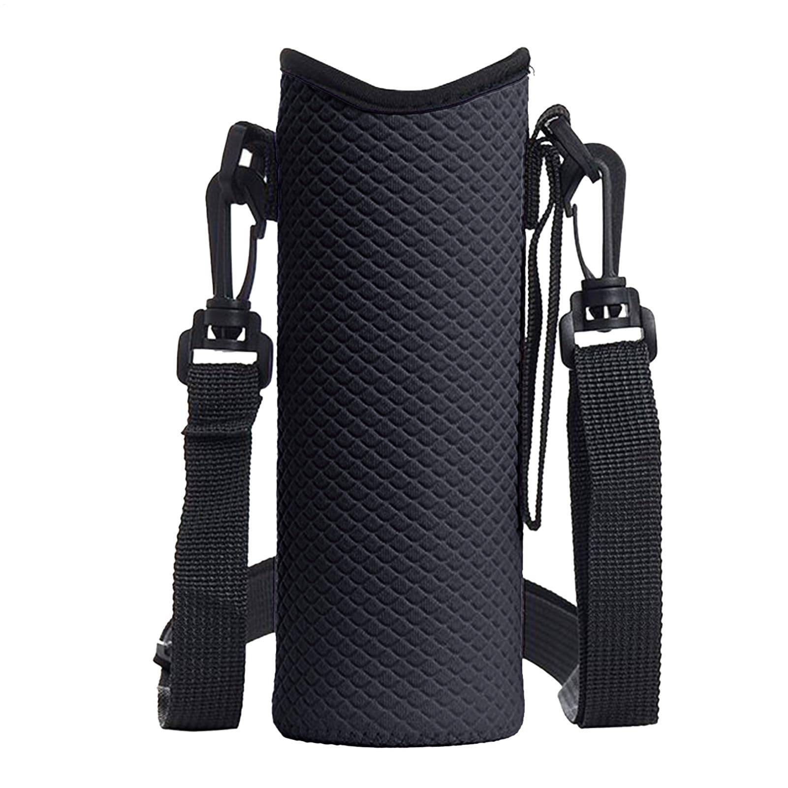 Water Bottle Carrier Bag, Comfortable Shoulder Strap, 8.5x24cm, Insulated Bottle Holder, Water Flask Cover, Versatile Design, For Travel Sports Cycling Camping Hiking Walking