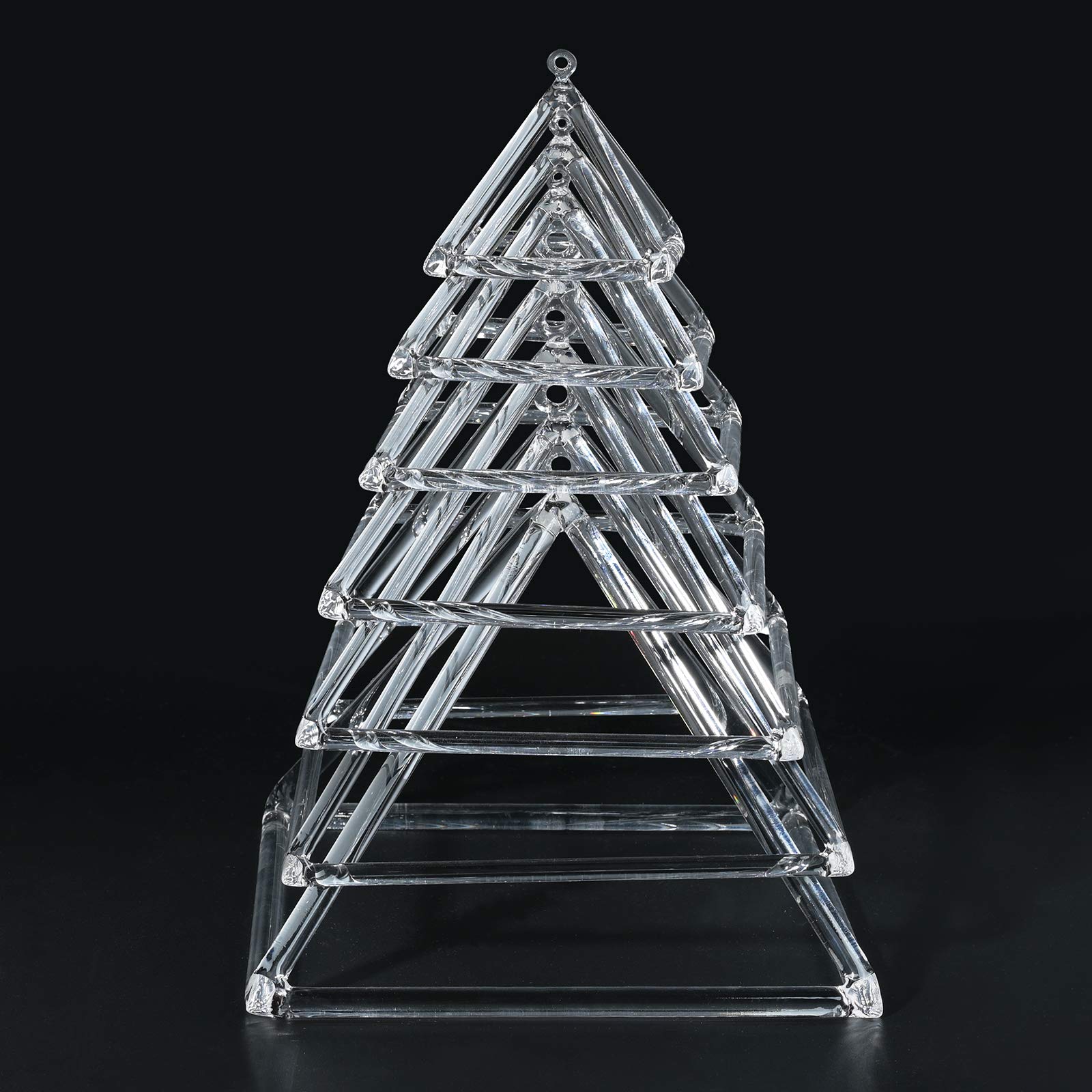 Pyramide chantante en cristal de quartz, instrument de musique de