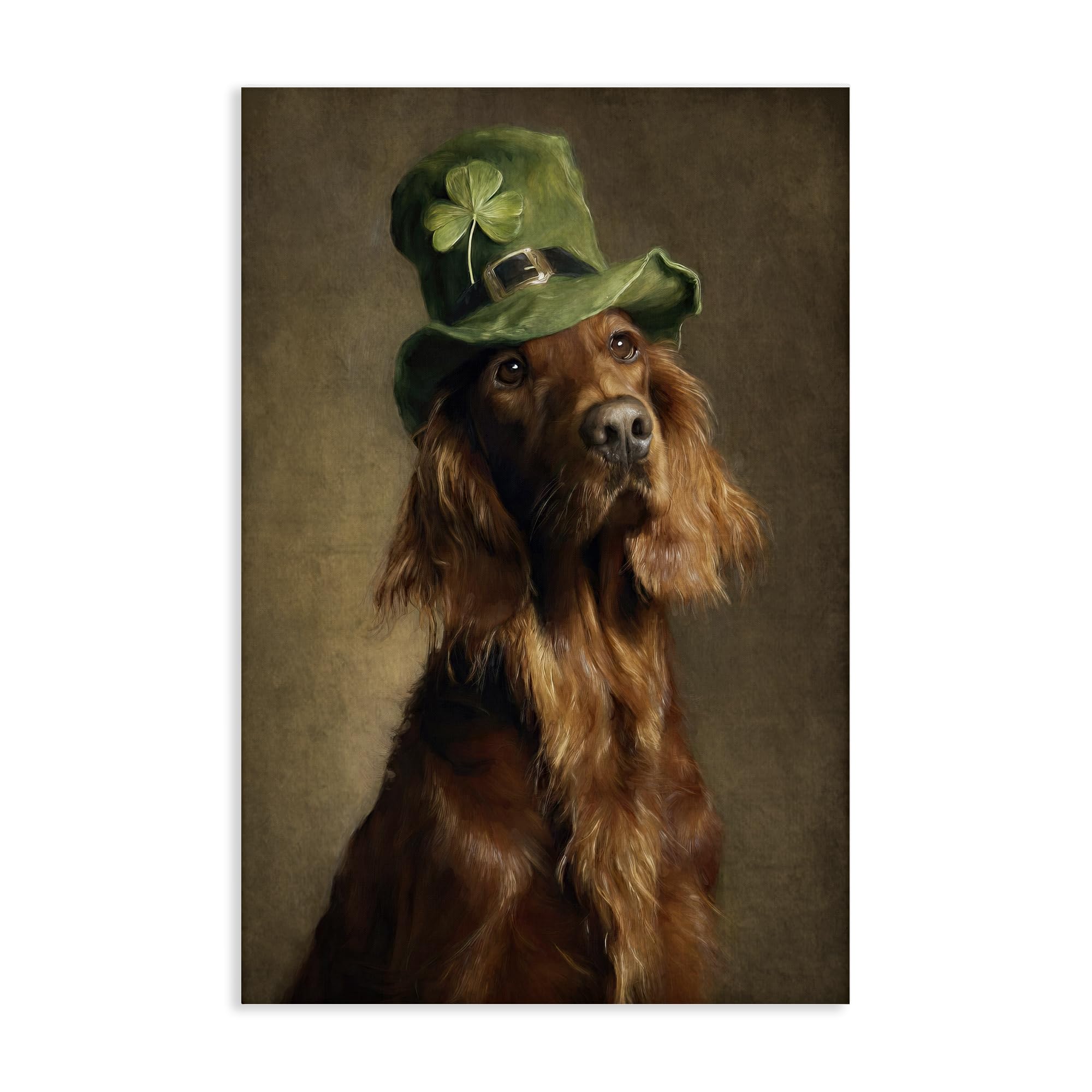 Stupell Industries Unframed 'The Irish Setter Portrait'| Canvas Art