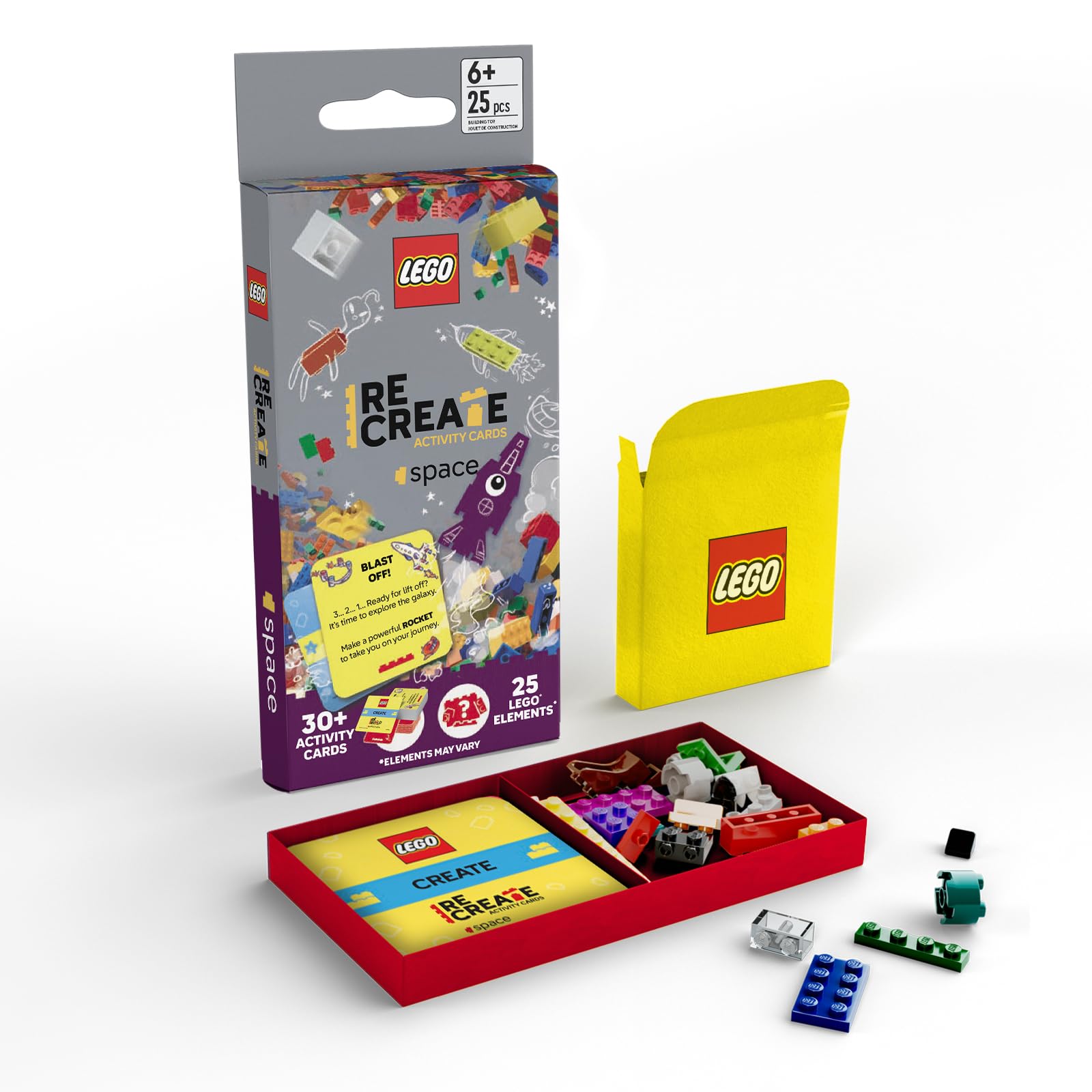 Amazon.com: Lego Recreate Activity Cards – Space | Outer Space