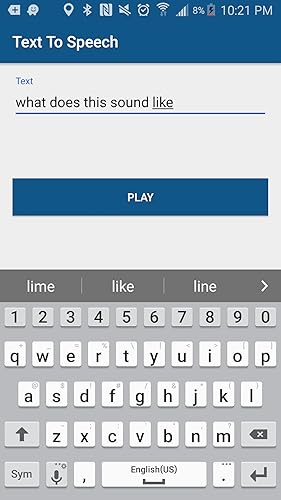 Text to Speech
