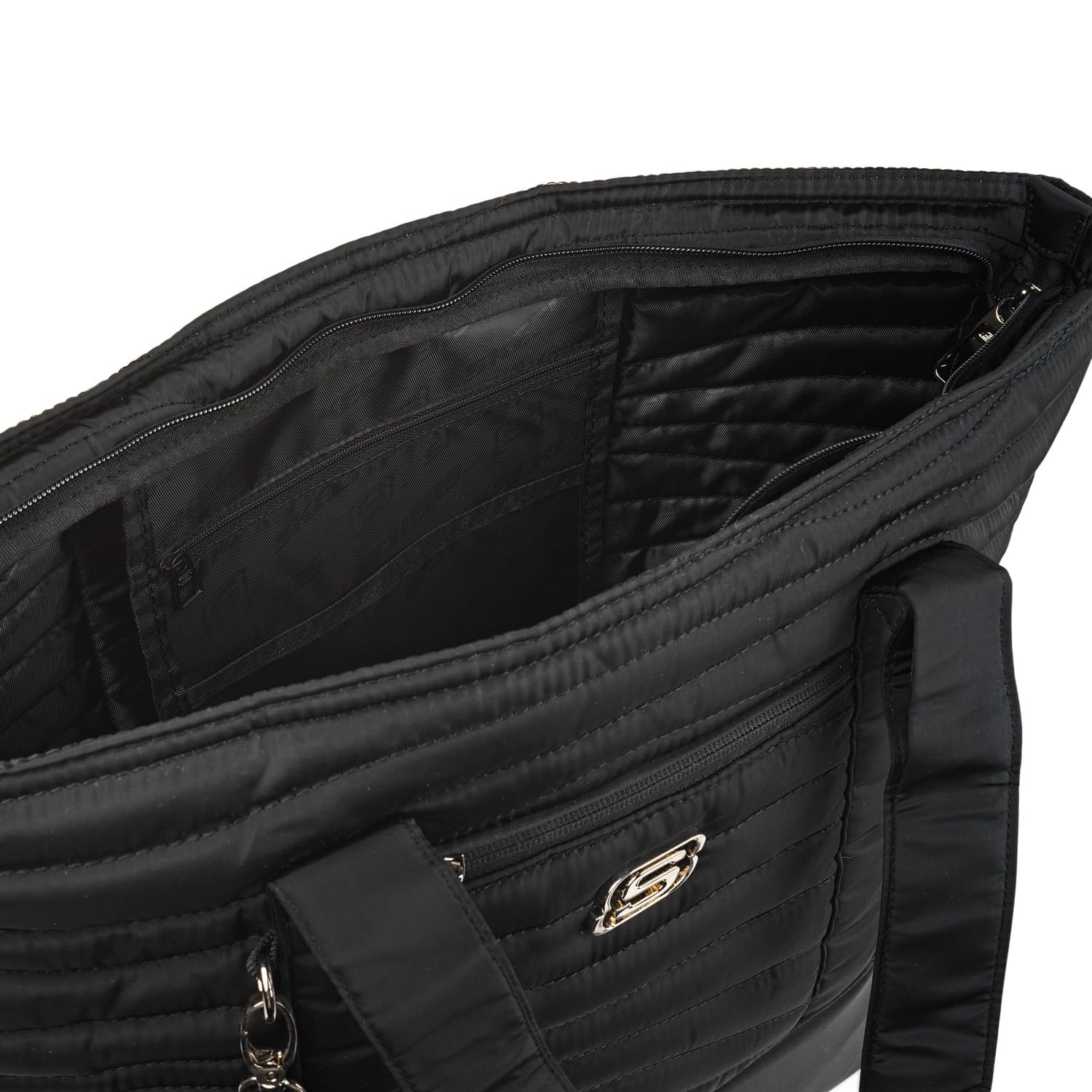 Skechers - Bolso Shopper Mujer Espacioso y Elegante Bolso Hombro Mujer Casu