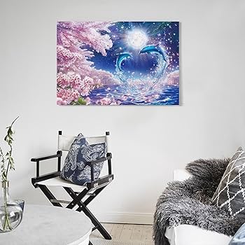 Amazon.co.jp: ラッセン ブルーヘブン ポスター アートパネル イルカ Amazon.co.jp: ラッセン ブルーヘブン ポスター アートパネル イルカ